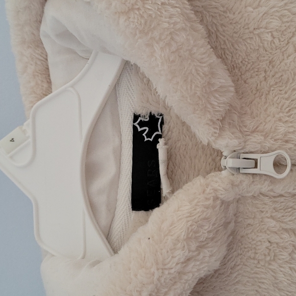 Sears 18month teddy bear hoodie with zipper - Picture 2 of 3